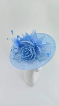 Wide Sinamay Church Hat Party Wedding Church Bridal Headwear - 5.0/5 - China