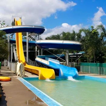 Outdoor Water Play Equipment Swimming Pool Slide in Ground - Guangdong Dapeng Amusement Technology Co., Ltd. - China