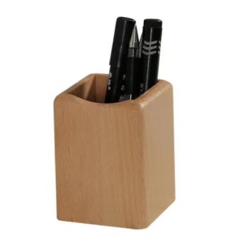 Wholesale Office Home Children Desktop Pen Box Simple Pencil Case Wooden Pen Holder - Qingdao Sea Pilot Trading Co., Ltd. - China