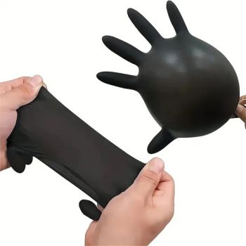 Nitrile Gloves Kitchen Disposable Latex Gloves Laboratory Protective Household Cleaning Gloves Black - Sy International Trade Co., Ltd. - China