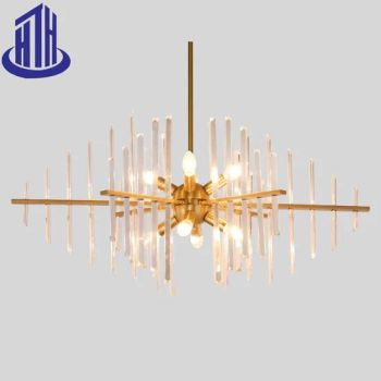 Modern Nordic Customed Decorative Gold Crystal Ceiling Luxury Chandeliers Pendant Lights - Foshan YIWU Lighting Co., Ltd. - China