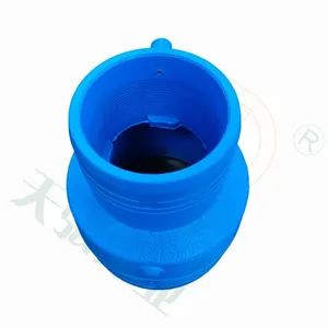 Durable HDPE Blue Electrofusion Reducer for SDR11 PE Pipes Pressure Pn16 Trademark L&Y Head Type Annulus Raw Material - Zhejiang Longye Pipe Industry Co, . Ltd. - China