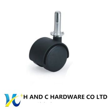 China Caster Wheel Caster Nylon Cupboard Caster Furniture Castor with Metal Socket - H AND C HARDWARE CO., LIMITED - China