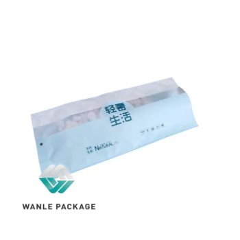 Custom Print Plastic Packaging Four Side Seal Bag for Makeup Cosmetics Bag - Zhejiang Wanle Packaging Co., Ltd. - China