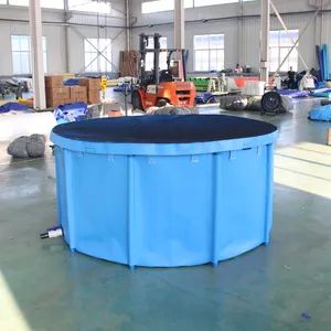 Durable Plastic Water Storage Tank for Pond Farming Model NO. 1.5x0.6m Trademark shamoquan Type Canvas Fish Tank Specification 1.5x0.6m - Weifang New Thinking Environmental Protection Technology Co., Ltd - China