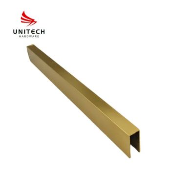 Aluminum Floor U Profiles Shape Channel for Wall Decoration with Factory Price - Unitech Hardware Products Co., Limited - China