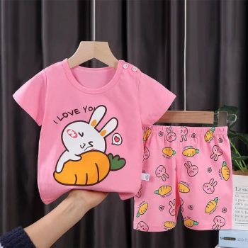 Cotton Toddler Outfits Spring Autumn Kids Casual Sweatshirt Pants Tracksuits Baby Children Jogging Suit Boys Clothes Sets - Shandong Rangde Garments Co.,Ltd - China