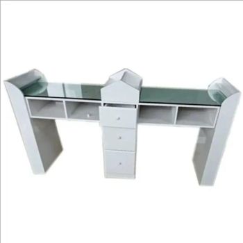 Nail Salon Furniture Beauty Manicure Tables Nail Table Nail Technician Desk - Henan Eminent Medical Devices Co., Ltd. - China