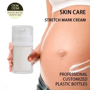 Empty Plastic Stretch Mark Cream Body Butter Skincare Lotion Face Cream Bottle with Screw Lid - Shenzhen Zhenghao Plastic & Mold Co., Ltd. - China