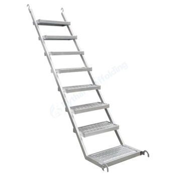 Scaffolding 2.4m/3m/3.6m/4.2m/4.8m/6m Scaffold Stairs Step Ladders/Monkey /Aluminum/Steel Straight Ladder Manufacture - Bythai Scaffolding Co.,Ltd. - China