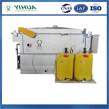Oil Skimmer Daf Unit Water Treatment Machinery Dairy Daf Unit Slaughtering Waste Water Treatment Chemicals SS304 Daf System Wwtp Equipment for Treat Slaughterho - QingdaoYihua Environmental Protection Co., Ltd. - China