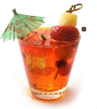 Hawaii-Style Dessert Cocktail Decoration Toothpicks, Disposable Bamboo Flower-Shaped Toothpick Bar Accessories - Nftz Bofa Daily Necessities Co., Ltd. - China