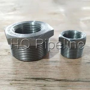 High Pressure Forged Steel Hex Bushings NPT Threaded 2000lbs/3000lbs/6000lbs Fittings - Qingdao HQ Import & Export Co., Ltd. - China