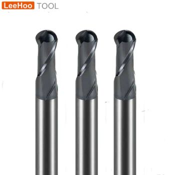Leehoo Gx Series Long Tool Life 2 Flutes HRC55 2mm Solid Carbide Ball Nose End Milling Boring Reamer CNC Cutting Milling Tools for Stainless Steel - Changzhou Lihao Tools Co., Ltd. - China