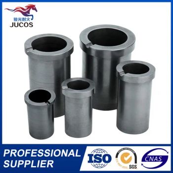 China Particle Furnace Efficient Aluminum Smelting Sic Graphite Crucible - Zibo Jucos Co., Ltd. - China