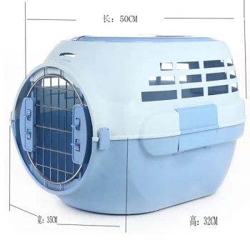 Pet Cages Bag Carrier and Travel Crates Plastic Airline Shipping Approved Dog Transport Box Pet Carrier - Suzhou Innovation Packaging Materials Co., Ltd. - China