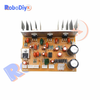 TDA2030 3 TR 2.1 Home theater 60 watt audio amplifier circuit board, 12V - Nandini Electrotech - India