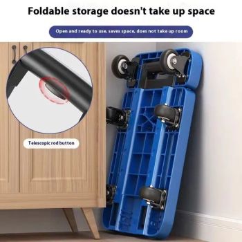 Popular Six-Wheel Telescopic Multi-Functional Vehicle-Style Foldable Luggage Trolley, Flatbed Truck, Shopping Cart, Shopping Trolley - Wholesale /Retail - Qingdao Otia Industry and Trade Co., Ltd. - China