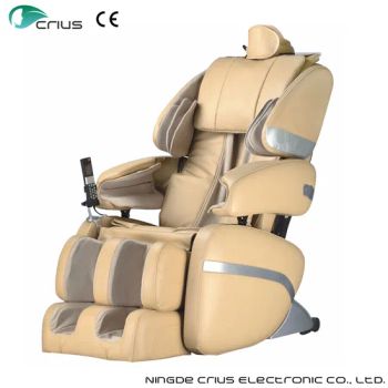 Classical Leather Office Massage Chair Color OEM Style Luxury Trademark CRIUS HS Code 90191010 Model NO. C-860R Voltage - Ningde Crius Electronic Co., Ltd. - China