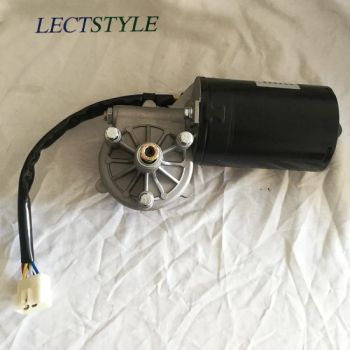 24V 80W 30rpm DC Electric Gear Wiper Motor on Farm Feeding Machines or Espresso Coffee Machine - Hangzhou Lectstyle Trade Co., Ltd. - China