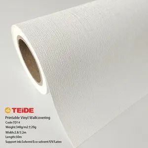 Digital Vertical Stripe Texture Wallpaper for Latex/UV/Eco-Solvent Printing - Suzhou Teide Inkjet Material Ltd. - China
