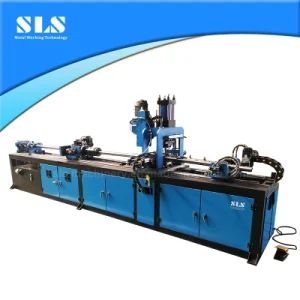 Stainless Steel Copper Flute Tube Collaring Hydraulic CNC Pipe Flang Hole Punching Machine for Solar Heater Pipes - SUZHOU SLS MACHINERY CO., LTD. - China