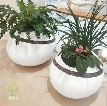 Creative Art Fiberglass Reinforced Plastic Flower Pots for Flowering Plants - Shenzhen Xinfangzhen Technology Co., Ltd. - China