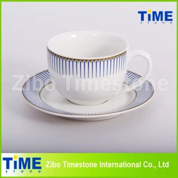 12PC Stoneware 200ml Ceramic Cup and Saucer (91006-008) Shape Round Style Simple Usage Daily Use Color Multicolor HS Code - Zibo Timestone International Co., Ltd. - China