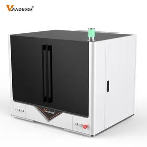 Mini Full Cover Enclosed Sheet CNC Engraving Machines Fiber Laser Cutter - Jinan Vmade Cnc Machine Co., Ltd. - China
