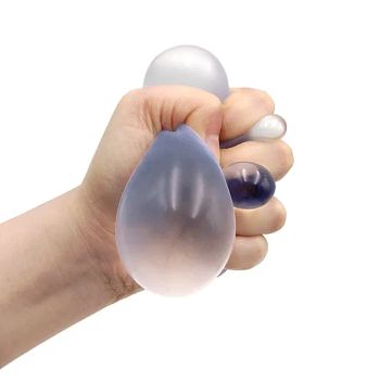 2.4" Malt Sugar Stress Ball Clear Malt Sugar Ball Stress Relief Balls - YOPO SCIENCE & TECHNOLOGY (NINGBO) CO., LTD. - China