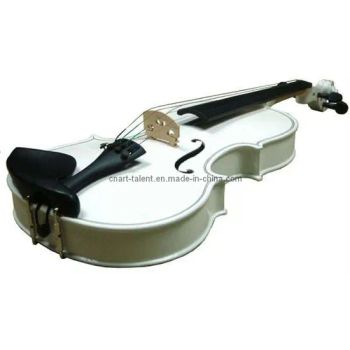 Colorful Violin/ White Violin with Case (V-02W) - Tianjin H&W Instrument Co., Ltd. - China