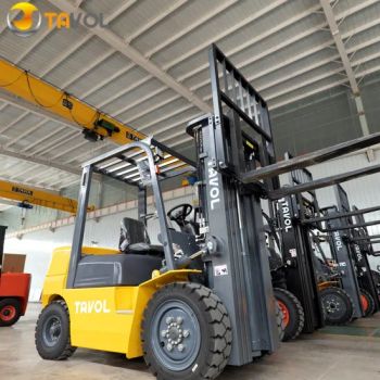 Shandong Tavol Group Farm Fork Lifter 2ton 2.5ton 3ton 3.5ton 4400lb 5500lb 6600lb 7700lb Montacargas Diesel Pallet Forklift - Shandong Tavol Group Co., Ltd - China