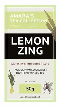 Lemon Zing 100%ugandan lemon grass - Amara's Kamunye Tea Holly basil - Uganda