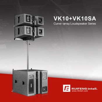 DJ Equipment Active Line Array Stage System Origin China Trademark RF Model NO. VK10 Speaker Unit B&C HS Code - Guangzhou Ruifeng Intelligence Technology Co., Ltd - China