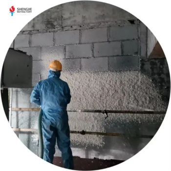 High Quality Inorganic Fiber Spraying Paint Ceramic Fiber Spraying Paint Coating Price for Sale - LUOYANG SHENGJIE NEW MATERIALS CO., LTD - China