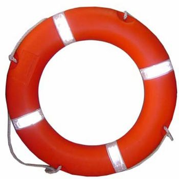 Orange Polyethylene Swimming Pool Lifebuoy Rings Shape Ring Color Orange Weight 2.5 kg Material Polyethylene Usage/Application Water rescue and - Arjun Boats And Marinas - India