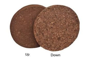 Coco Peat & Coir Pith Round Disk 10 cm to 30 cm - AJ GROW HOUSE MANUFACTURING - India