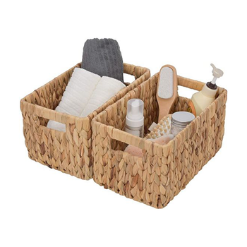 Best Price Natural Woven Water Hyacinth Storage Baskets Foldable Cloth Basket Large Laundry Basket From Vietnam - TRUNG HOA BAMBOO RATTAN & ART EXPORT IMPORT COMPANY LIMITED - Vietnam
