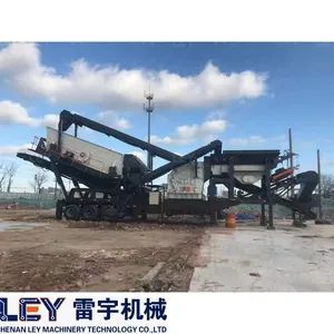 Mobile Crusher Tracked Large Mouth Mobile Impact Crusher for Mining Stone Crusher - Henan Ley Machinery Technology Co., Ltd - China