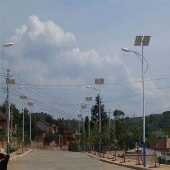 9m Solar Street Light with 60W Solar LED Light Power ≥30W Origin China Voltage 12/24V IP Rating IP65 HS Code 54094090 Light Type Solar - Yangzhou Dingxin Photoelectric Technology Co., Ltd. - China