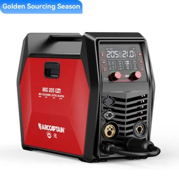 IGBT Inverter 6/1 MIG Welder MIG205PRO MIG Welding Machine 120V240V MIG/Gasless Flux MIG/MMA/TIG/Spot Welding/Spool Aluminum MIG Welder Electric Welding Machine - Arc Navigation Technology (Shenzhen) Co., Ltd. - China