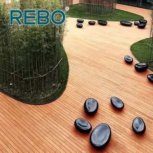 Outdoor Patio Decking Natural Bamboo Carbonized Decking Flooring - Fujian Golden Bamboo Industry Co., Ltd. - China