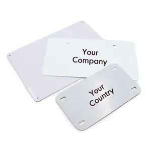 Personalized License Plate Emboss Aluminium Metal Car Number Plate Decoration Car License Plate - Hunan Igor Crafts Co., Ltd. - China