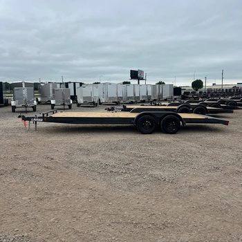 Equipment / 7×22 7.2k Lamar Car Hauler Trailer - senesie mfg llc - United States