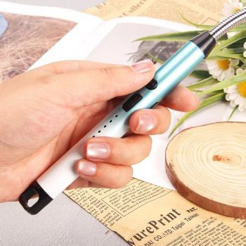 Hot Rechargeable USB Electric Multi-Function Arc Lighter Single Plasma Lighters BBQ Lighter for Kitchen Candle - Jiangsu Smile Tools Co., Ltd. - China