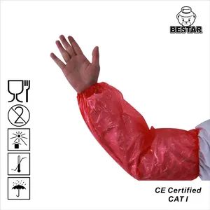 Pink Household China PE Disposable Kitchen Items Food Industry Oversleeve Medical Sleeve Cover Manufacture - Wuhan Bestar Industry Co., Ltd. - China