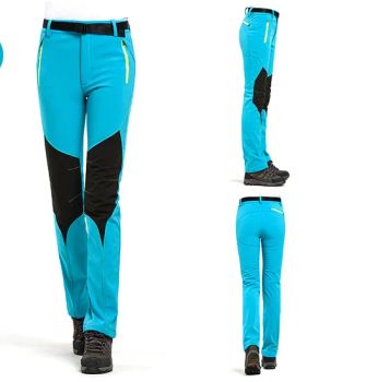 Mens/Womens Softshell Cargo Lightweight Quick Dry Waterproof Outdoor Warm Hiking Pants - Xiamen Crownway Apparel Co., Ltd. - China