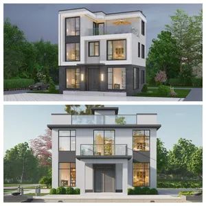 Sustainable Prefab Steel Structure for Tiny Villa Components with High Quality Frame Good Quality Low Cost - Gaomi Wantai Steel Structure Engineering Co., Ltd. - China