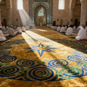 Customized Color Modern Style Soft Polyester Mat for Muslim Prayer Home Travel Rugs - Blossom Carpet Co., Ltd. - China
