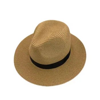 Unisex Summer Sun Protection Straw Hat Wide Brim Fishing Cowboy Hat - Xiamen Junnong Agri Production Sell Co., Ltd. - China